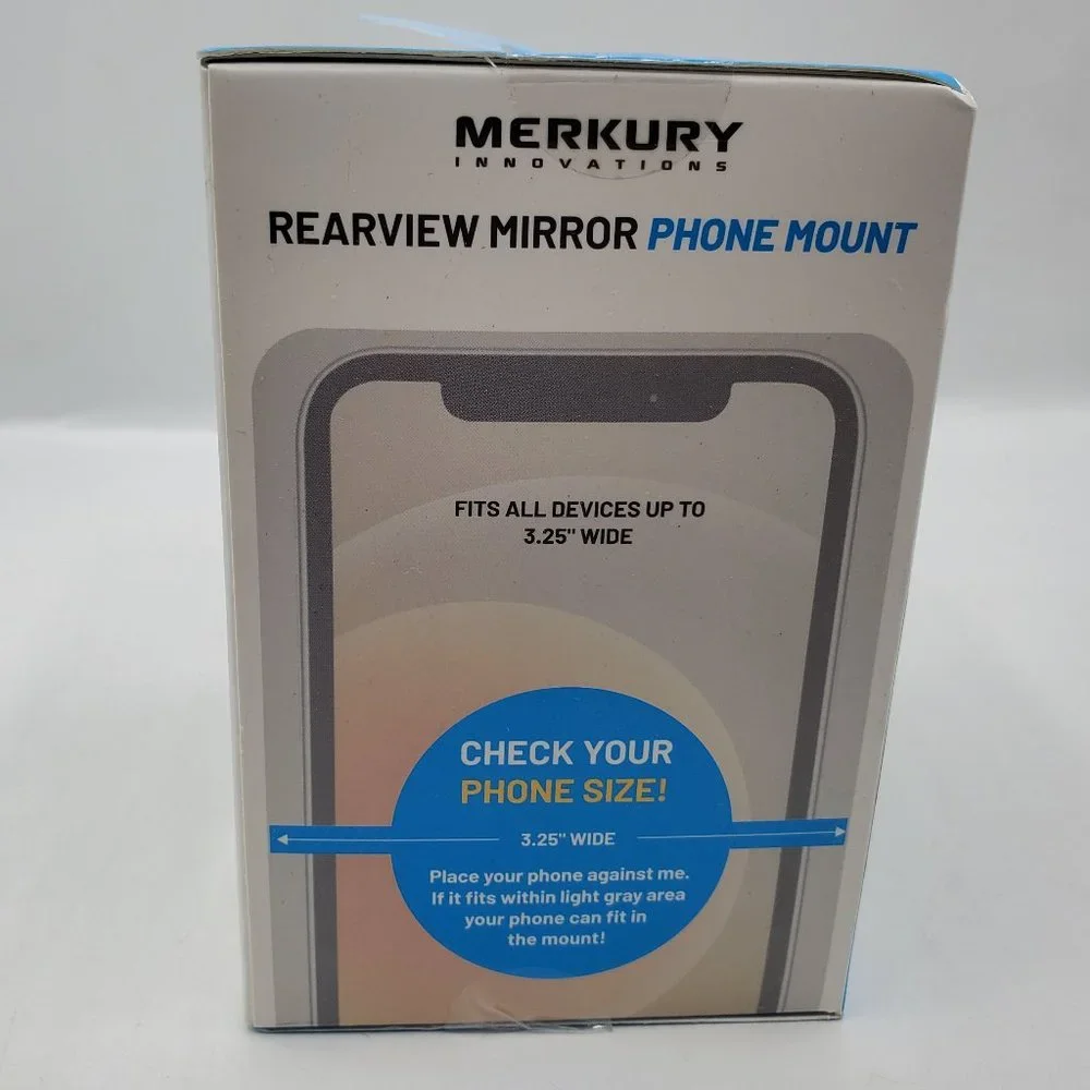 NIB MERKURY INNOVATIONS REARVIEW MIRROR PHONE MOUNT